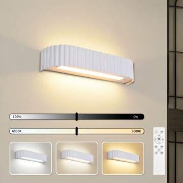 Brilagi - LED Dimmelhető fali lámpatest FALCON MODERN LED/14W/230V 3000-6000K 40 cm fehér + távirányító