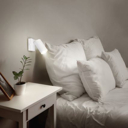 Brilagi - LED RGBW fényerőszabályozható fali spotlámpa SELE 1xGU10/6W/230V 3000K fehér + távirányító