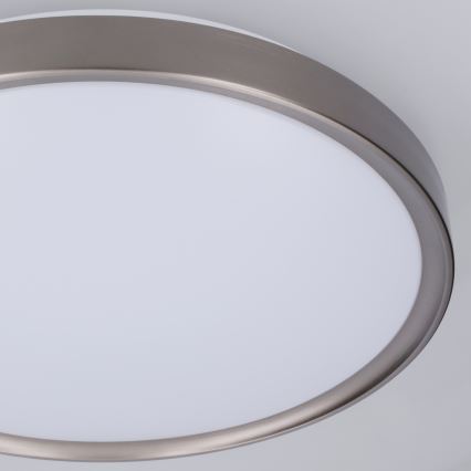 Brilagi - FANCIA LED dimmelhető mennyezeti lámpatest LED/48W/230V 3000-6500K átm. 39 cm ezüstszínű + távirányítóval