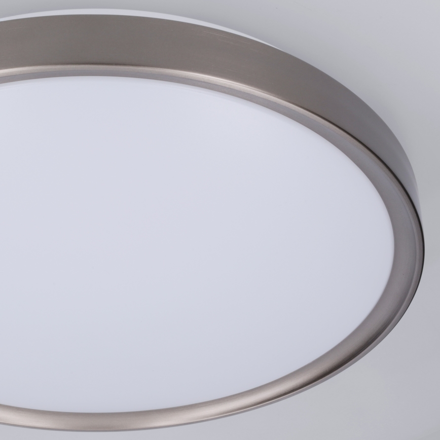 Brilagi - FANCIA LED dimmelhető mennyezeti lámpatest LED/48W/230V 3000-6500K átm. 39 cm ezüstszínű + távirányítóval