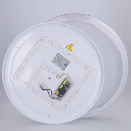 Brilagi - FANCIA LED dimmelhető mennyezeti lámpatest LED/48W/230V 3000-6500K átm. 39 cm ezüstszínű + távirányítóval