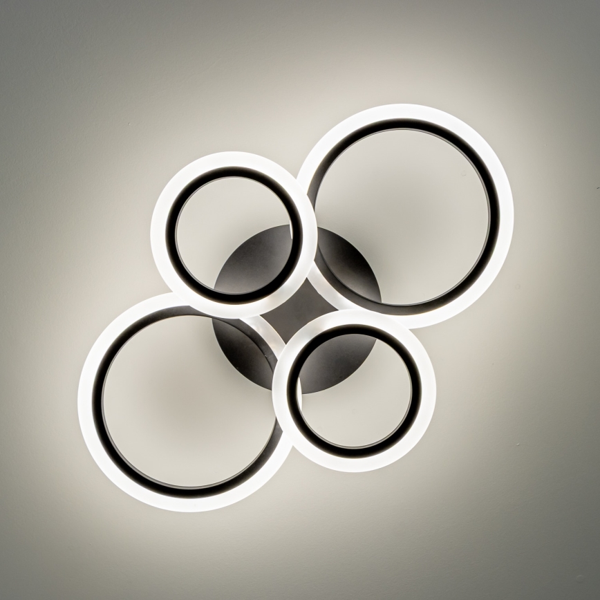 Brilagi - LED Dimmelhető felületre szerelhető csillár ORBITS LED/50W/230V 3000-6500K + távirányítás
