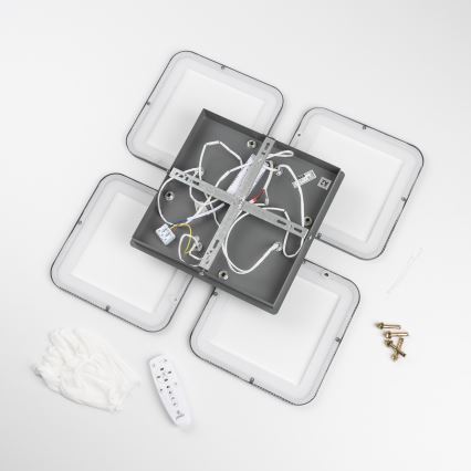 Brilagi - LED Dimmelhető felületre szerelhető csillár SQUARED LED/85W/230V 3000-6500K + távirányítás