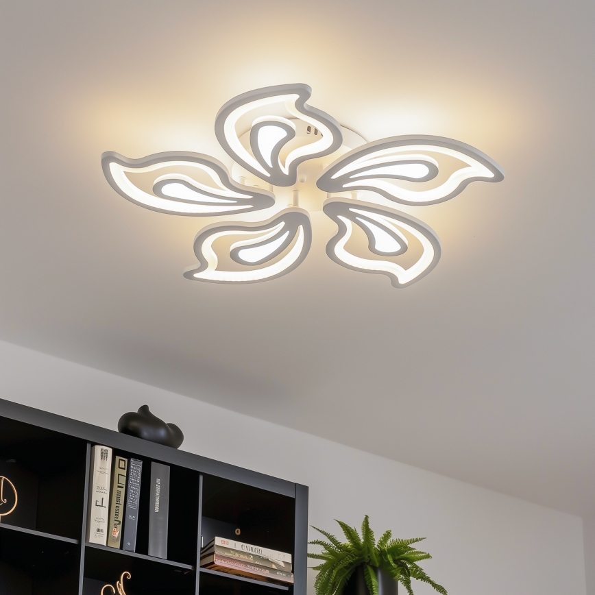Brilagi - LED Dimmelhető felületre szerelhető csillár TWIST LED/125W/230V 3000-6500K + távirányítás