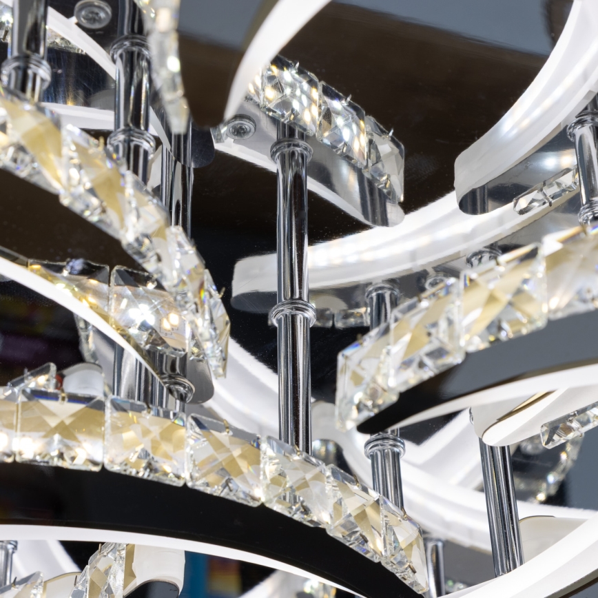 Brilagi - LED Dimmelhető felületre szerelhető csillár TWIST LED/180W/230V 3000-6500K + távirányítás