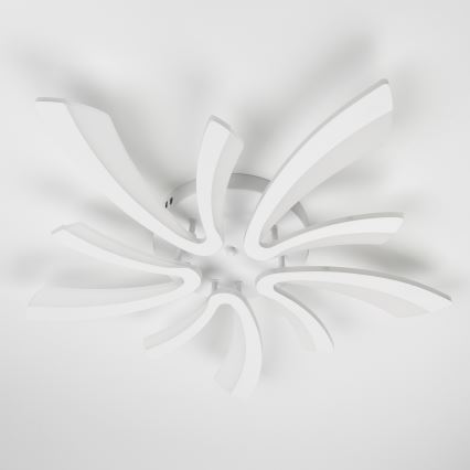 Brilagi - LED Dimmelhető felületre szerelhető csillár TWIST LED/55W/230V 3000-6500K fehér + távirányítás