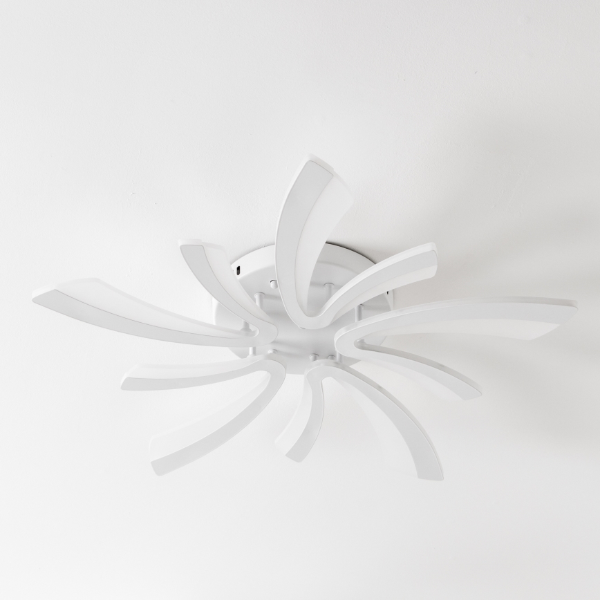Brilagi - LED Dimmelhető felületre szerelhető csillár TWIST LED/55W/230V 3000-6500K fehér + távirányítás