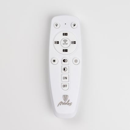 Brilagi - LED Dimmelhető felületre szerelhető csillár TWIST LED/65W/230V 3000-6500K fehér + távirányítás