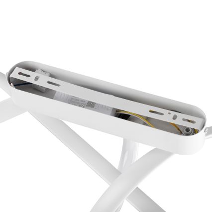 Brilagi - Dimmelhető, felületre szerelhető LED csillár TWISTER LED/60W/230V 3000-6000K fehér + távirányító