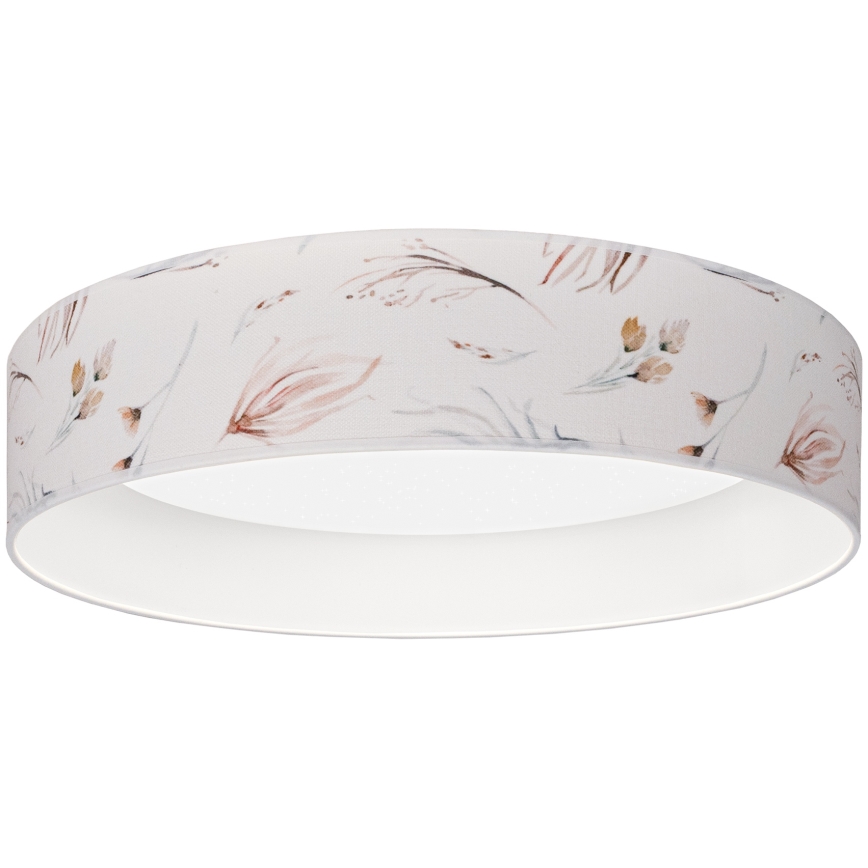 Brilagi - LED dimmelhető mennyezeti lámpatest VELVET SMARTIX STARS LED/24W/230V 3000-6000K átmérő 45 cm fehér/virágmintás Wi-Fi Tuya Beacon + távirányító