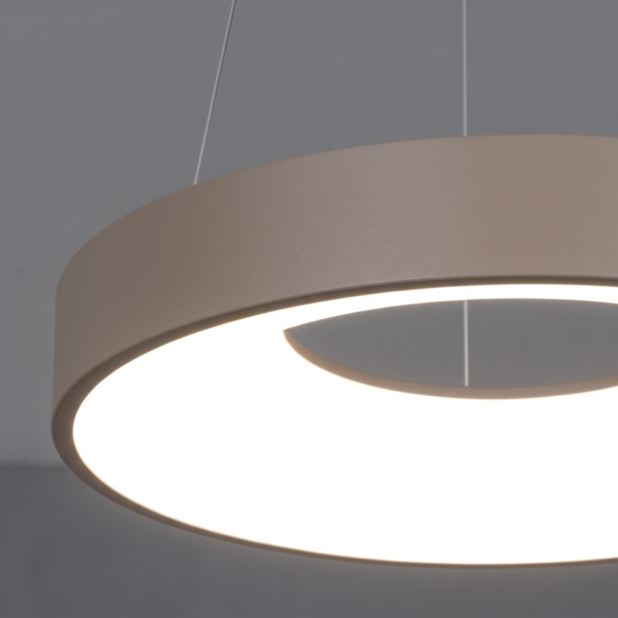 BRILAGI - LED fényerőszabályozható függeszték kábelen FALCON II LED/67W/230V 3000-6500K átm. 40 cm bézs + távirányító