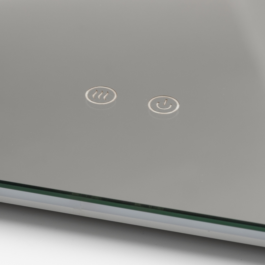 Brilagi - LED fürdőszobai fűtött tükör DIANA LED/17W/230V 60x60 cm IP44 CRI 90 dimmelhető + CCT