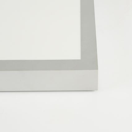 Brilagi - Fényerőszabályozható fürdőszobai mennyezeti lámpatest FRAME SMART LED/50W/230V 120x30 cm 3000-6000K IP44 ezüst + távirányító