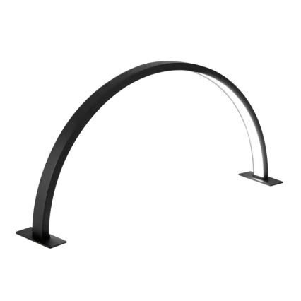 Brilagi - fényerőszabályozható LED íves asztali lámpa RADIO LED/30W/24/230V 3000/4000/6500K fekete