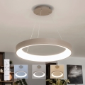 BRILAGI - LED Dimmelhető kábelen függesztett csillár FALCON II LED/99W/230V 3000-6500K átm. 60 cm bézs + távirányító