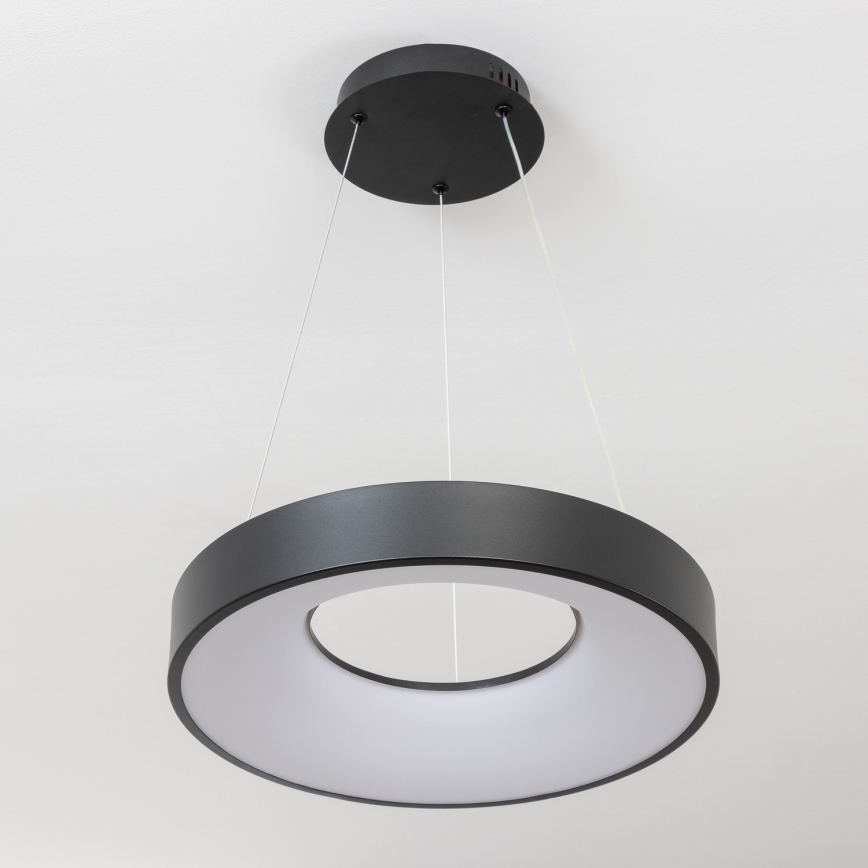 Brilagi - LED fényerőszabályozható függőlámpa kábelen FALCON II LED/67W/230V 3000-6500K átm. 40 cm fekete + távirányítóval