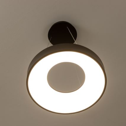 Brilagi - LED fényerőszabályozható függőlámpa kábelen FALCON II LED/67W/230V 3000-6500K átm. 40 cm fekete + távirányítóval