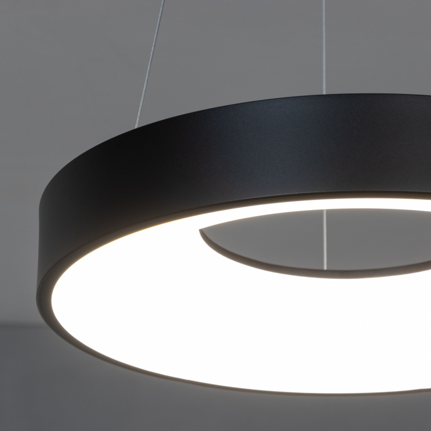 Brilagi - LED fényerőszabályozható függőlámpa kábelen FALCON II LED/67W/230V 3000-6500K átm. 40 cm fekete + távirányítóval