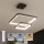 Brilagi - LED dimmelhető kábeles csillár FALCON SLIM LED/78W/230V 3000-6500K 50x50 cm fekete + távirányító
