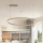 Brilagi - LED-dimmelhető, kábelre függesztett PORTOFINO csillár LED/60W/230V 3000–6000 K átm. 80 cm bézs + távirányító