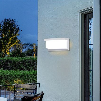 Brilagi - LED dimmelhető kültéri fali lámpatest BRICKY 1xE27/6W/230V 2700-6500K IP54 fehér