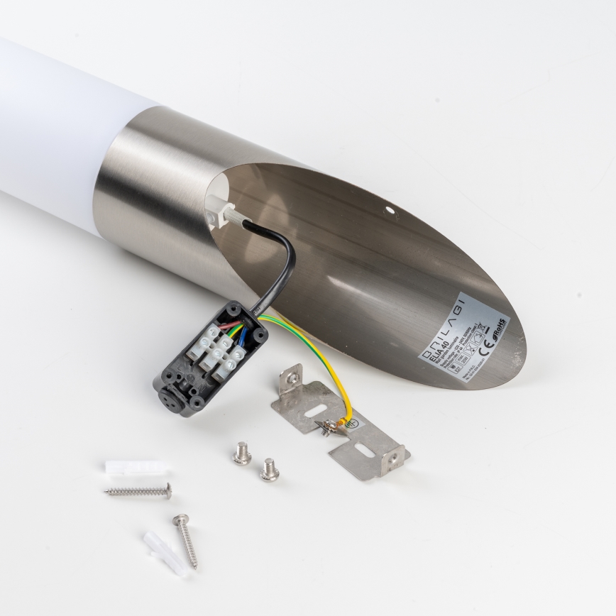 BRILAGI - LED Dimmelhető kültéri fali lámpa ELIA 1xE27/6W/230V 2700-6500K IP44 matt króm