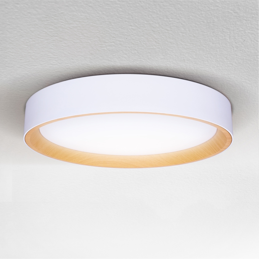Brilagi - LED Dimmelhető mennyezeti lámpa LARIOS LED/48W/230V 3000-6500K ø 39 cm fehér + távirányítás