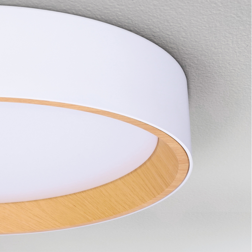 Brilagi - LED Dimmelhető mennyezeti lámpa LARIOS LED/48W/230V 3000-6500K ø 39 cm fehér + távirányítás