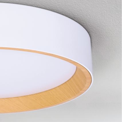 Brilagi - LED Dimmelhető mennyezeti lámpa LARIOS LED/60W/230V 3000-6500K ø 49 cm fehér + távirányítás