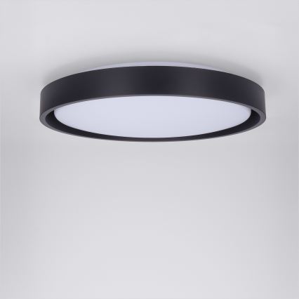 Brilagi - Dimmelhető LED mennyezeti lámpatest MATTEO LED/48W/230V 3000-6500K átm. 41 cm fekete + távirányító