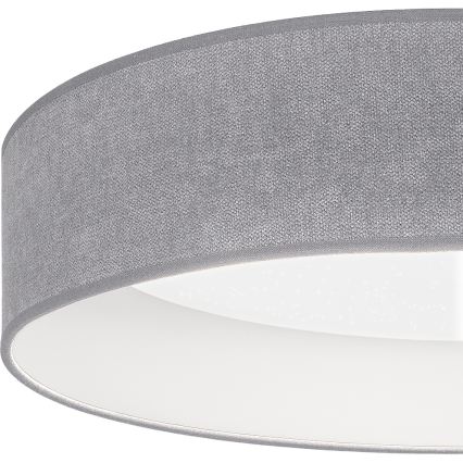 Brilagi - LED dimmelhető mennyezeti lámpa VELVET SMARTIX STARS LED/36W/230V 3000-6000K átmérő 55 cm szürke Wi-Fi Tuya Beacon + távirányító