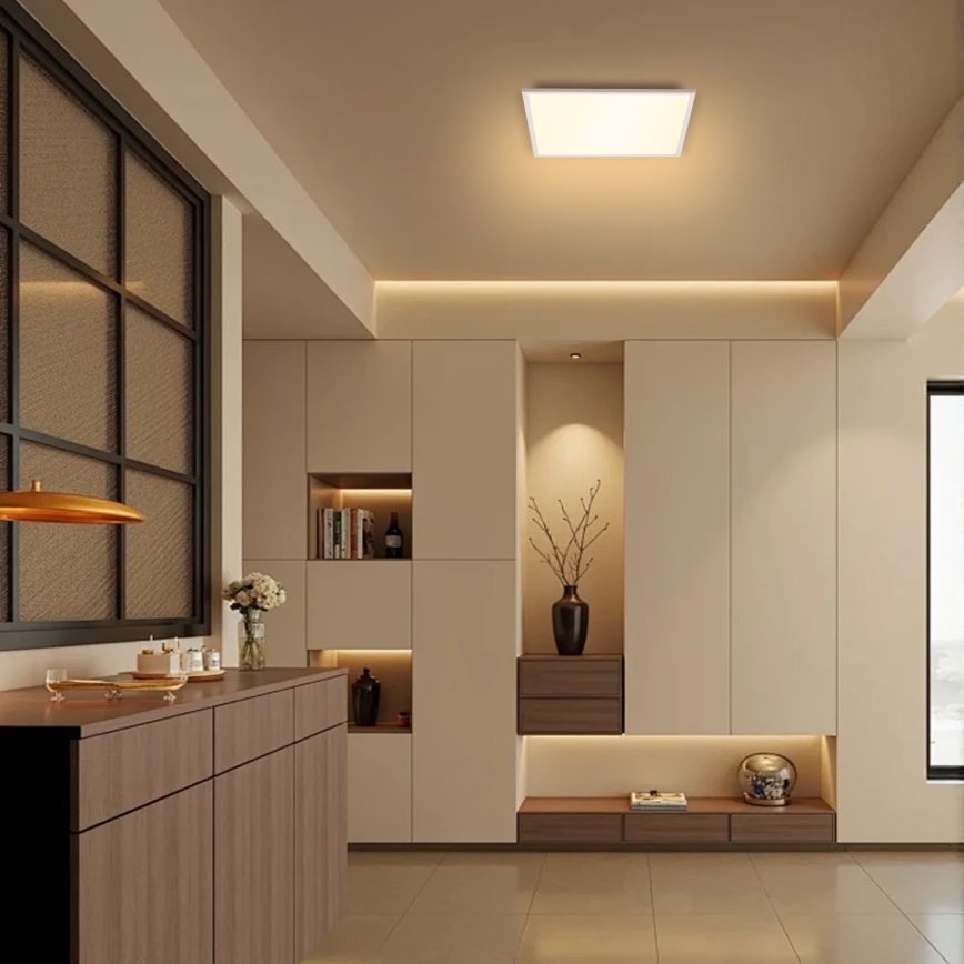 Brilagi - LED Dimmelhető mennyezeti lámpa SLIMFRAME LED/25W/230V 30x30 cm 3000-6000K fehér + távirányítás