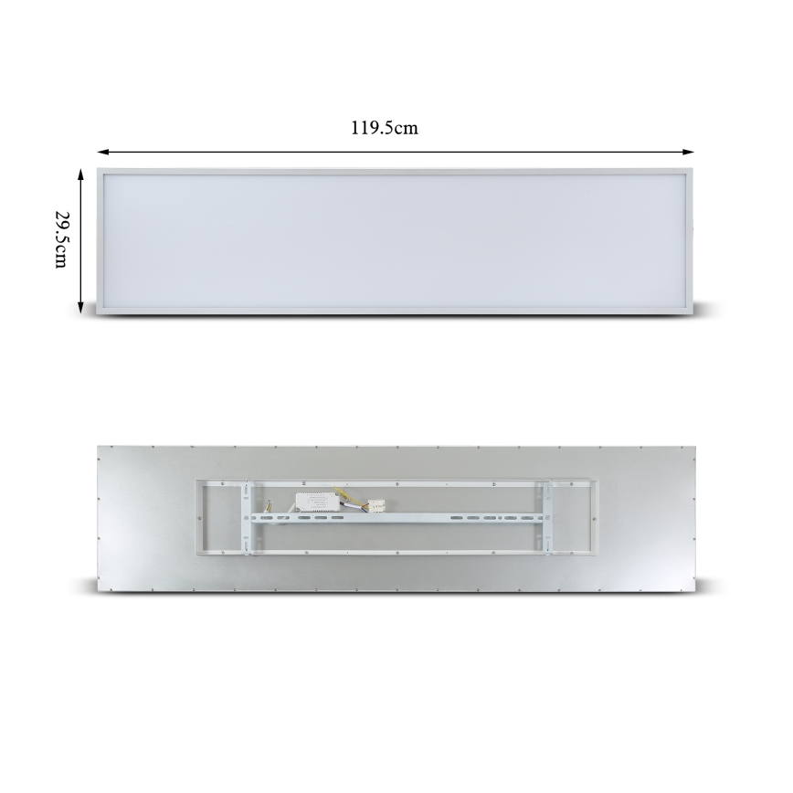 Brilagi - LED Dimmelhető mennyezeti lámpa SLIMFRAME LED/58W/230V 120x30 cm 3000-6000K fehér + távirányítás