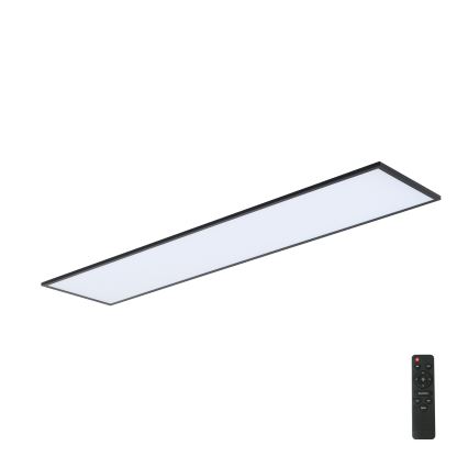 Brilagi - LED Dimmelhető mennyezeti lámpa SLIMFRAME LED/58W/230V 120x30 cm 3000-6000K fekete + távirányítás