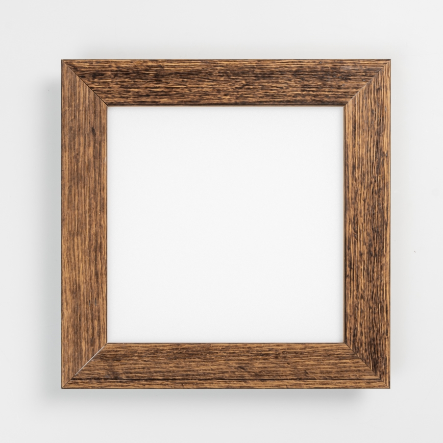 Brilagi - LED Dimmelhető mennyezeti lámpa SLIMFRAME WOOD LED/25W/230V 34x34 cm 3000-6000K barna + távirányítás