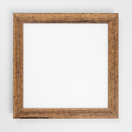 Brilagi - LED Dimmelhető mennyezeti lámpa SLIMFRAME WOOD LED/36W/230V 49,5x49,5 cm 3000-6000K barna + távirányítás