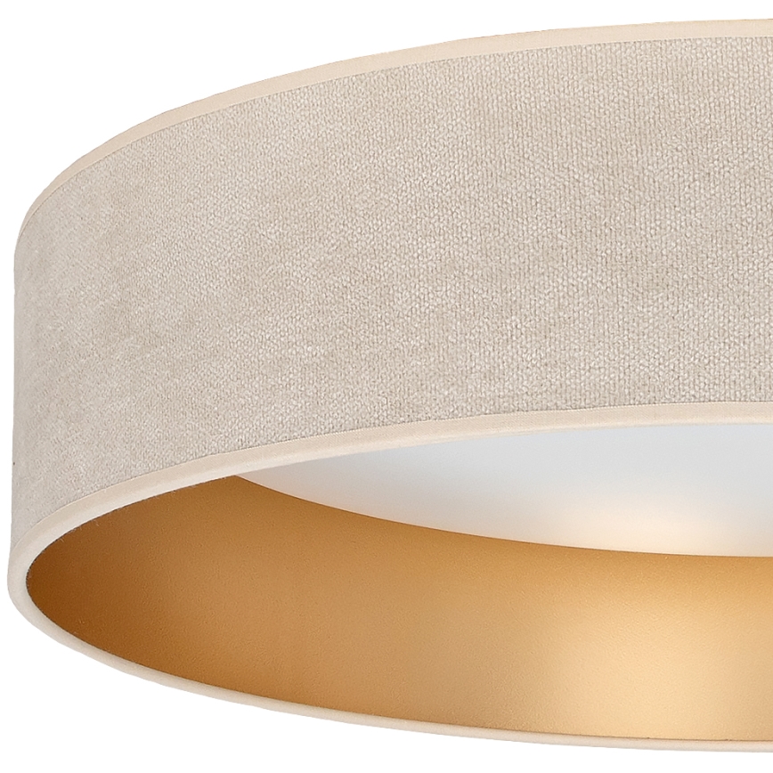 Brilagi - LED Dimmelhető mennyezeti lámpatest VELVET SMARTIX LED/24W/230V 3000-6000K átm. 45 cm krémszínű/arany Wi-Fi Tuya Beacon + távirányító