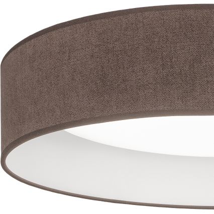 Brilagi - LED Dimmelhető mennyezeti lámpatest VELVET SMARTIX LED/36W/230V 3000-6000K átm. 55 cm barna Wi-Fi Tuya Beacon + távirányító