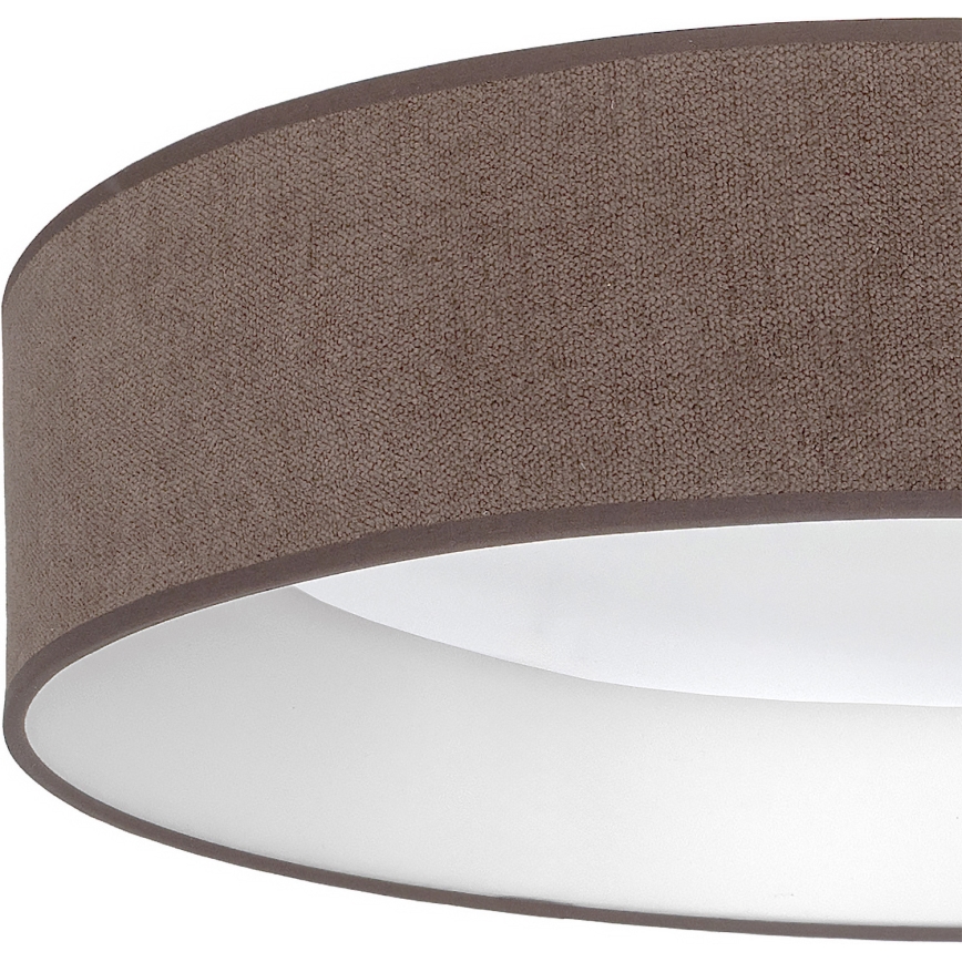 Brilagi - LED Dimmelhető mennyezeti lámpatest VELVET SMARTIX LED/36W/230V 3000-6000K átm. 55 cm barna Wi-Fi Tuya Beacon + távirányító
