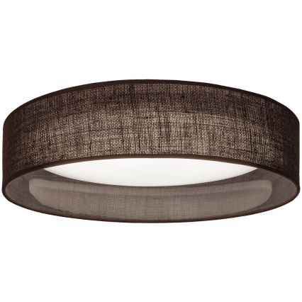 Brilagi - LED dimmelhető mennyezeti lámpa VELVET SMARTIX LED/36W/230V 3000–6000K átm. 55 cm barna Wi‑Fi Tuya Beacon + távirányító