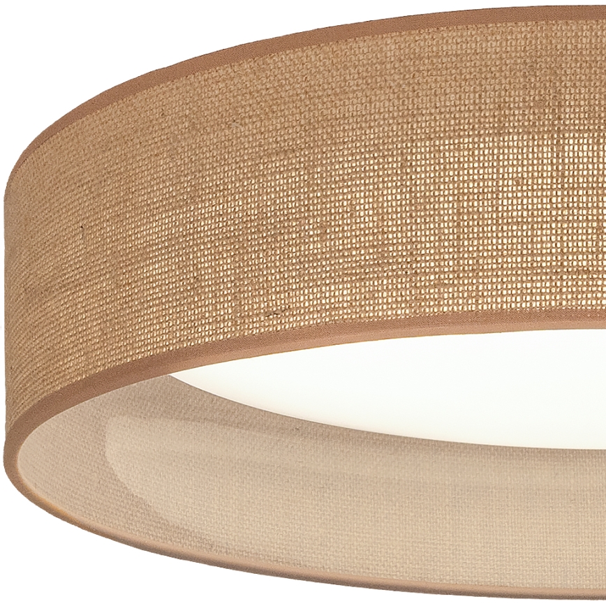 Brilagi - VELVET SMART VARI LED dimmelhető mennyezeti lámpatest LED/24W/230V 3000-6500K átmérő 45 cm bézs + távirányító