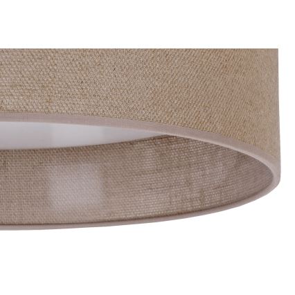 Brilagi - LED Dimmelhető mennyezeti lámpa VELVET SMART LED/24W/230V á. 45 cm 2700-6500K Wi-Fi Tuya barna + távirányító