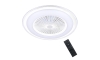 Brilagi - LED Dimmelhető lámpa ventilátorral RONDA LED/48W/230V 3000-6000K fehér + távirányító