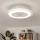 Brilagi - LED Dimmelhető lámpa ventilátorral RONDA LED/48W/230V 3000-6000K fehér + távirányító