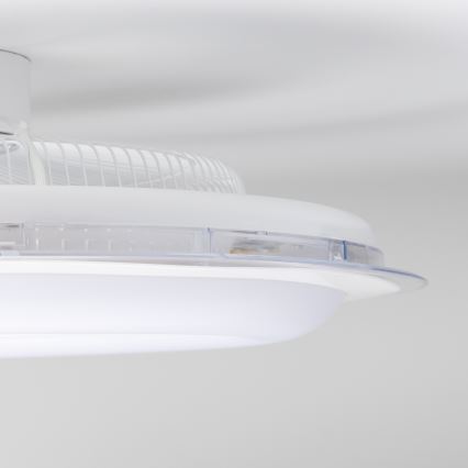Brilagi - LED Dimmelhető lámpa ventilátorral RONDA LED/48W/230V 3000-6000K fehér + távirányító