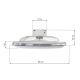 Brilagi - LED Dimmelhető mennyezeti lámpa ventilátorral RONDA LED/65W/230V 3000-6500K ezüst + távirányító