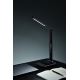 Brilagi - LED Dimmelhető asztali lámpa vezeték nélküli QI töltéssel és USB-vel REGINA LED/8,5W/230V fekete