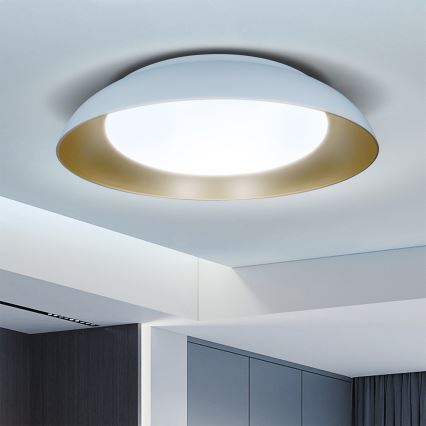 Brilagi - ALVA LED dimmelhető mennyezeti lámpatest LED/48W/230V 3000–6500K átm. 51 cm fehér + távirányító