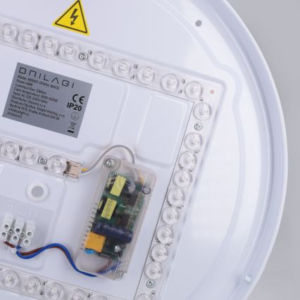 Brilagi - ALVA LED dimmelhető mennyezeti lámpatest LED/48W/230V 3000–6500K átm. 51 cm fehér + távirányító