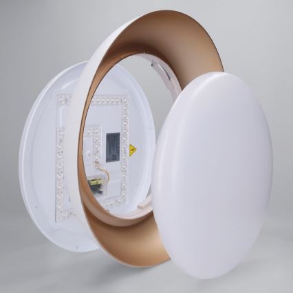 Brilagi - ALVA LED dimmelhető mennyezeti lámpatest LED/48W/230V 3000–6500K átm. 51 cm fehér + távirányító